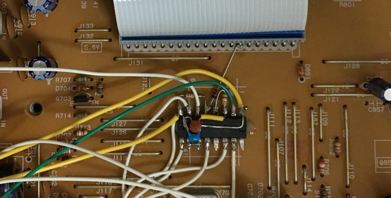 Raspberry Pi(ラズパイ)でOnkyo T-422Mチューナーをインターネットラジオ対応に改造 PIC18Fと接続するためのレベル変換部