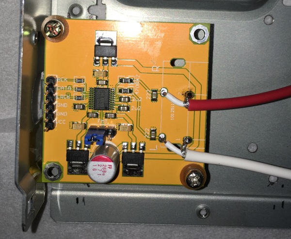 Raspberry Pi(ラズパイ)でOnkyo T-422Mチューナーをインターネットラジオ対応に改造 DACボード、電源モジュールボード