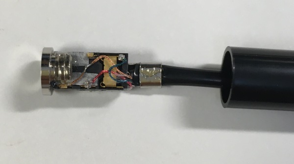 5極 3.5mm ミニプラグ　3極変換ケーブル 製作