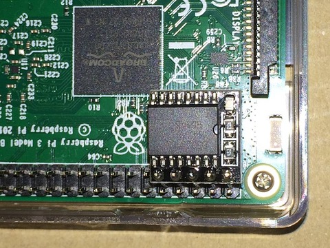 Raspberry Pi 3 RTC 取付